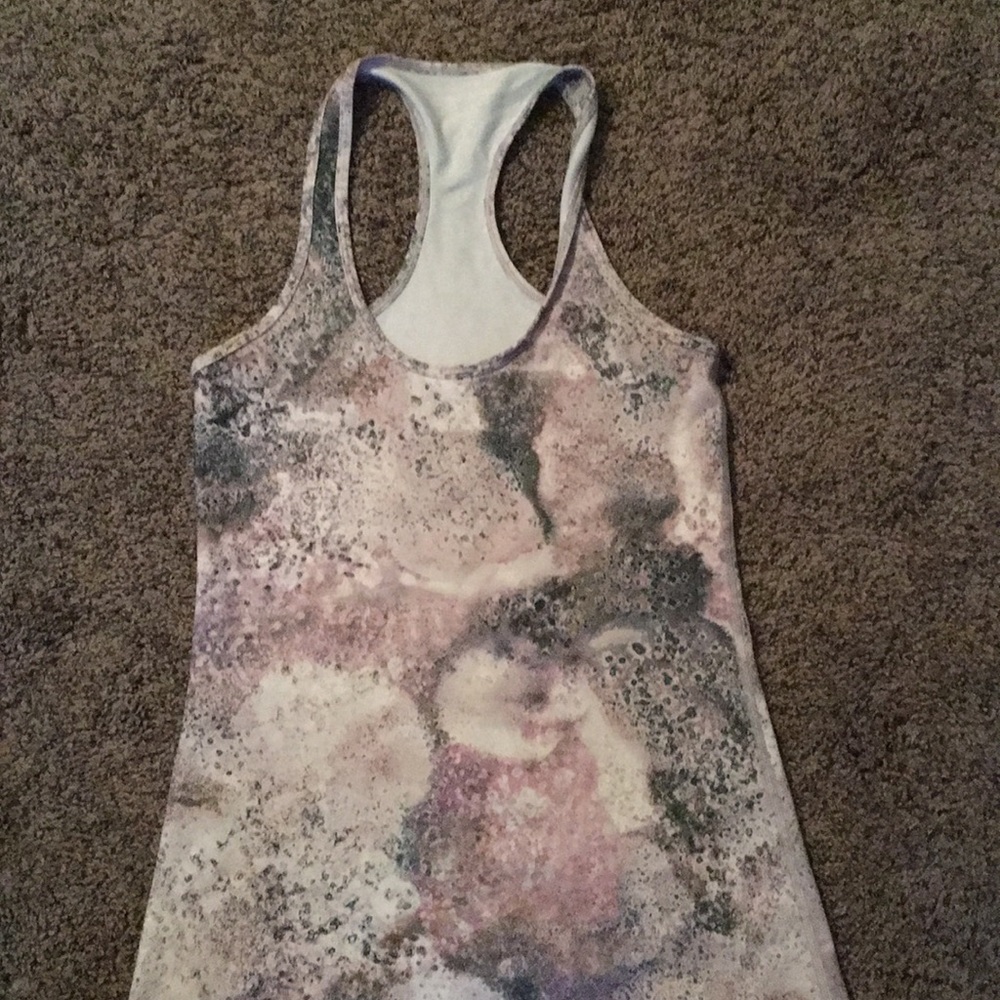 Lululemon razor back running tank